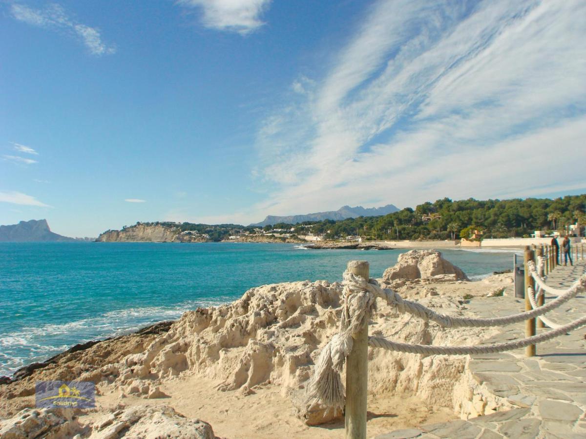 Vistas al Mar Apartamento Moraira Exterior foto