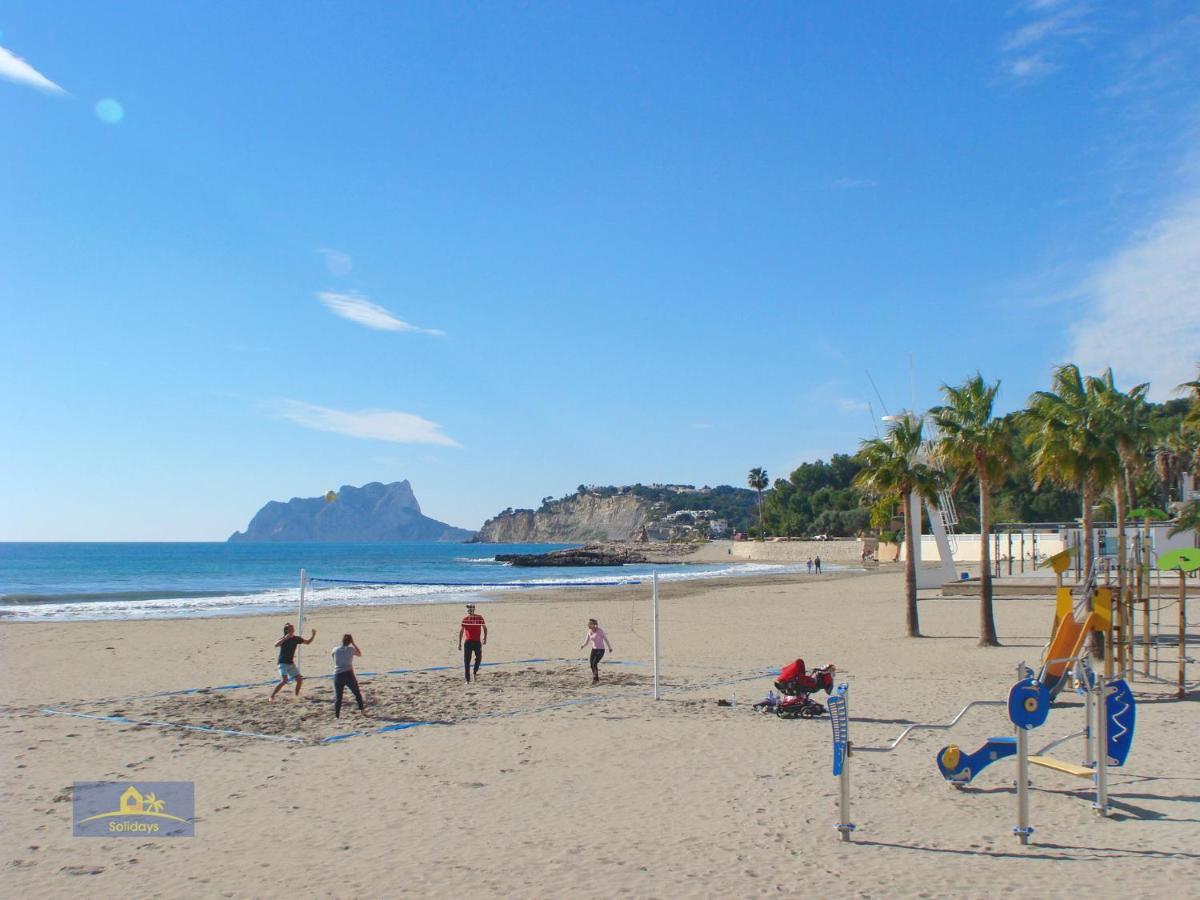 Vistas al Mar Apartamento Moraira Exterior foto